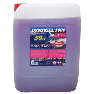 Anticongelante DYNAGEL 3000 G12 EVO – 20 lt