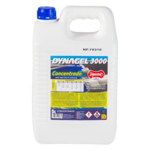Anticongelante concentrado DYNAGEL 3000 amarillo - 5 lt
