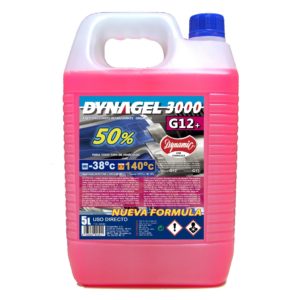 Anticongelante DYNAGEL 3000 50% rojo - 5 lt
