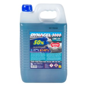 Anticongelante DYNAGEL 3000 50% azul - 5 lt
