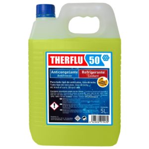 Anticongelante/refrigerante THERFLU 50% amarillo - 5 lt