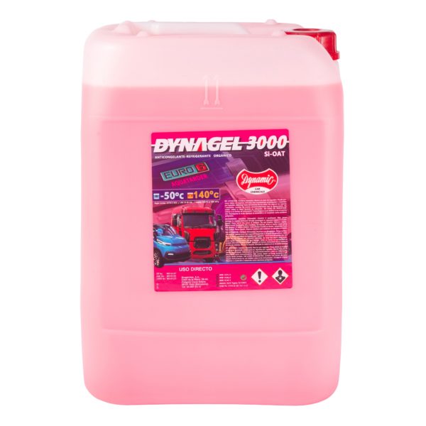 Anticongelante DYNAGEL 3000 SI-OAT 50% lila/magenta - 20 lt