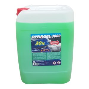 Anticongelante DYNAGEL 3000 30% verde - 20 lt