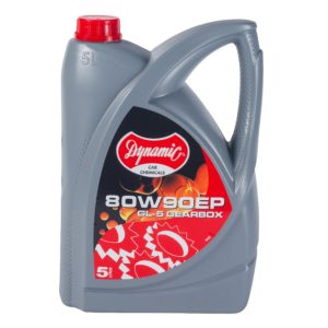 Lubricante multigrado caja de cambio GEARBOX 80W90 EP GL-5 (rojo) - 5 lt