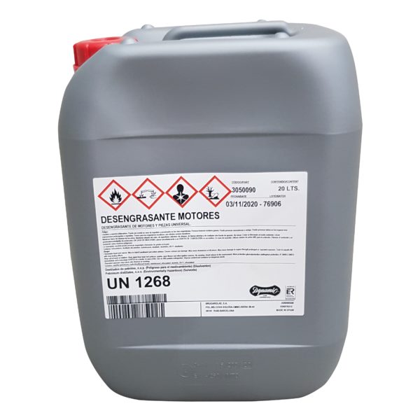 Desengrasante motores - 20 lt