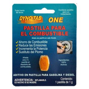 Aditivo para el combustible turismo DYNO-TAB ONE - Blister 1 Un.