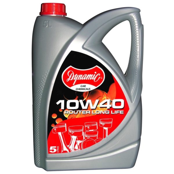 Aceite sintético larga duración ROUTER 10W40 LONG LIFE - 5 lt