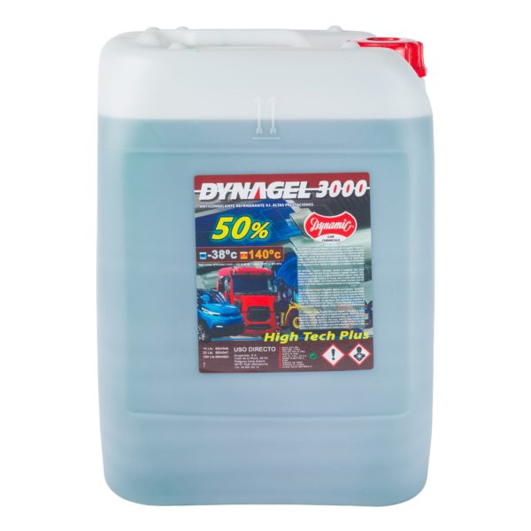 Anticongelante DYNAGEL 3000 HIGH TECH PLUS 50% verde - 20 lt