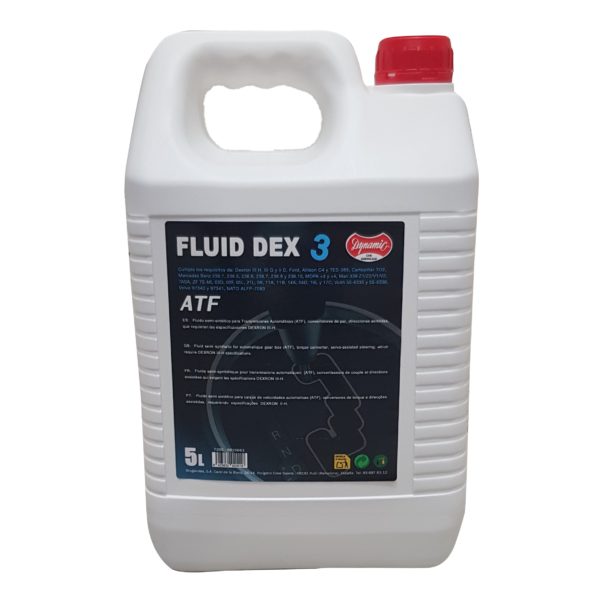 Fluido ATF Dexron III-H (rojo) FLUID DEX 3 - 5 lt